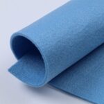 Feltro Modellabile 3mm - Colore Celeste - Mezzo Metro