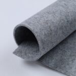 Feltro Modellabile 3mm - Colore Grigio Chiaro Melange - Mezzo Metro