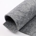 Feltro Modellabile 3mm - Colore Grigio Scuro Melange - Mezzo Metro
