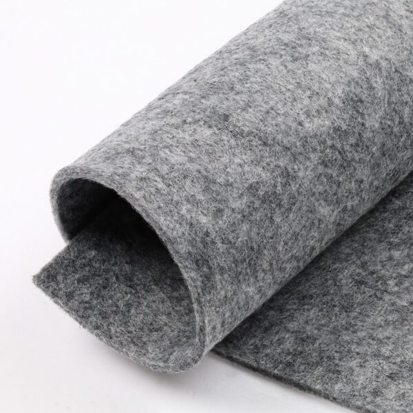 Pannelli Feltro 3mm - Colore Grigio Scuro Melange - Misura 50x36cm