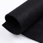 Feltro Modellabile 3mm - Colore Nero - Mezzo Metro