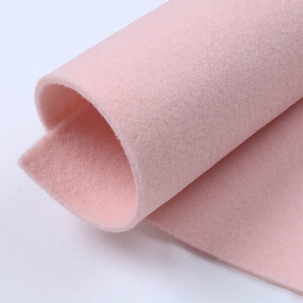 Feltro Modellabile 3mm - Colore Rosa Baby - Mezzo Metro