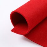 Feltro Modellabile 3mm - Colore Rosso - Mezzo Metro