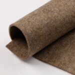 Feltro Modellabile 3mm - Colore Tortora Melange - Mezzo Metro