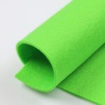 Feltro Modellabile 3mm - Colore Verde Acido - Mezzo Metro