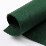 Feltro Modellabile 3mm - Colore Verde Inglese - Mezzo Metro