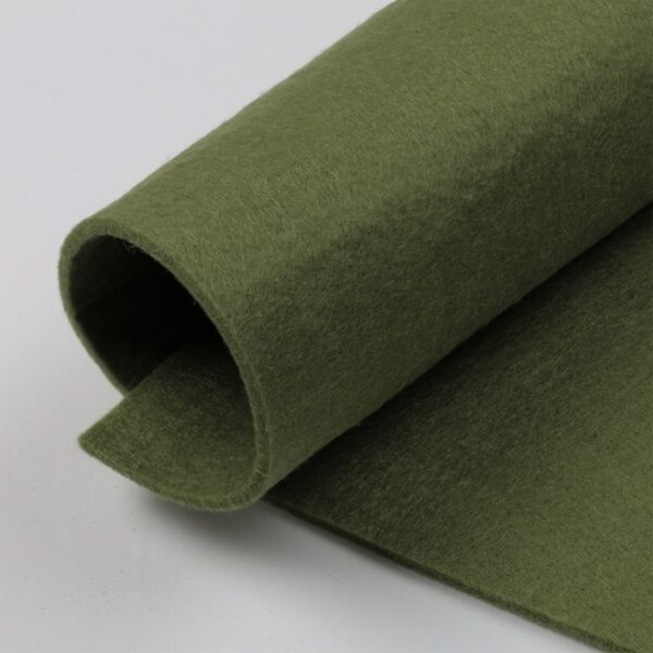 Pannelli Feltro 3mm - Colore Verde Muschio - Misura 50x36cm