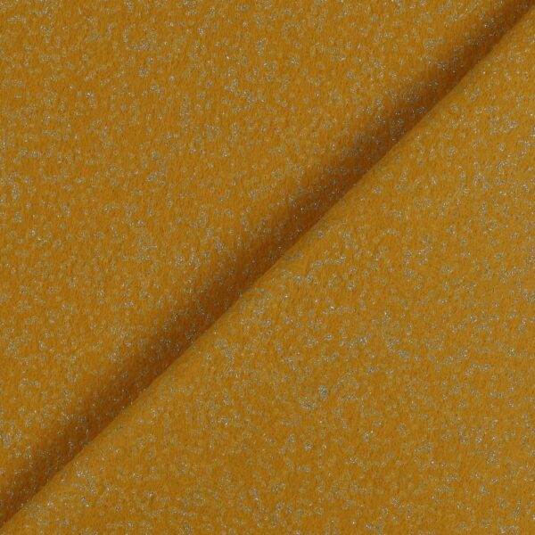 Pannelli Pannolenci Glitter - Glitter Argento - Colore Senape - Misura 50x90cm