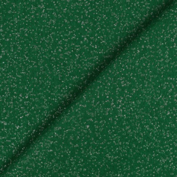 Pannelli Pannolenci Glitter - Glitter Argento - Colore Verde Bandiera - Misura 30x45cm