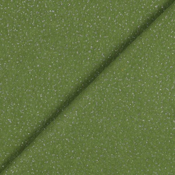 Pannelli Pannolenci Glitter - Glitter Argento - Colore Verde Muschio - Misura 50x90cm