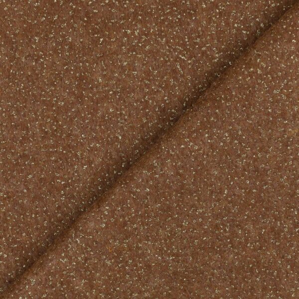Pannelli Pannolenci Glitter - Glitter Oro - Colore Marrone Melange - Misura 50x90cm