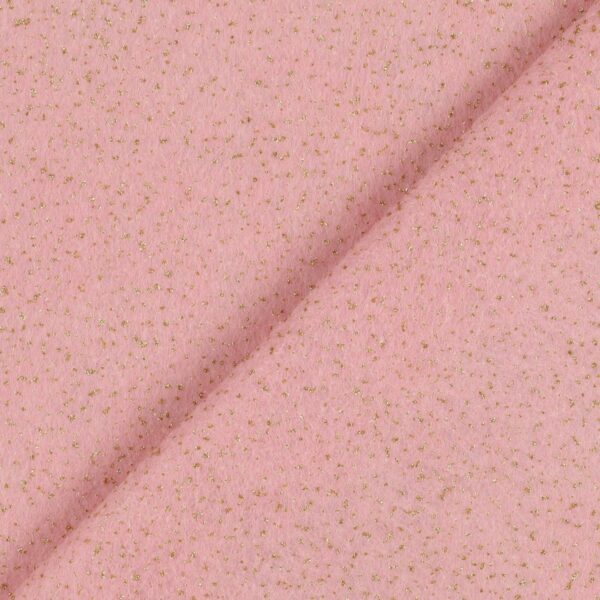 Pannelli Pannolenci Glitter - Glitter Oro - Colore Rosa New - Misura 50x90cm