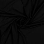 Tessuto Lycra Opaca Elasticizzata - Nero