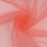 Tessuto Tulle al Metro - Corallo