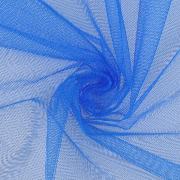 Tessuto Tulle al Metro - Denim