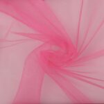 Tessuto Tulle al Metro - Fragola