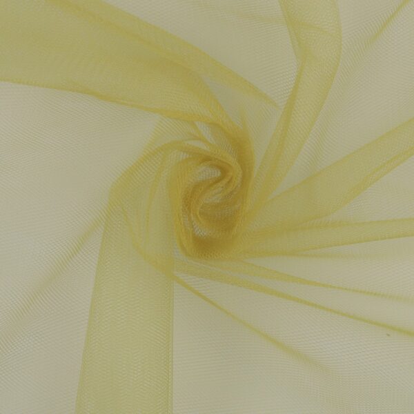 Tessuto Tulle al Metro - Golden