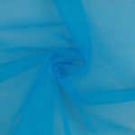 Tessuto Tulle al Metro - Pavone
