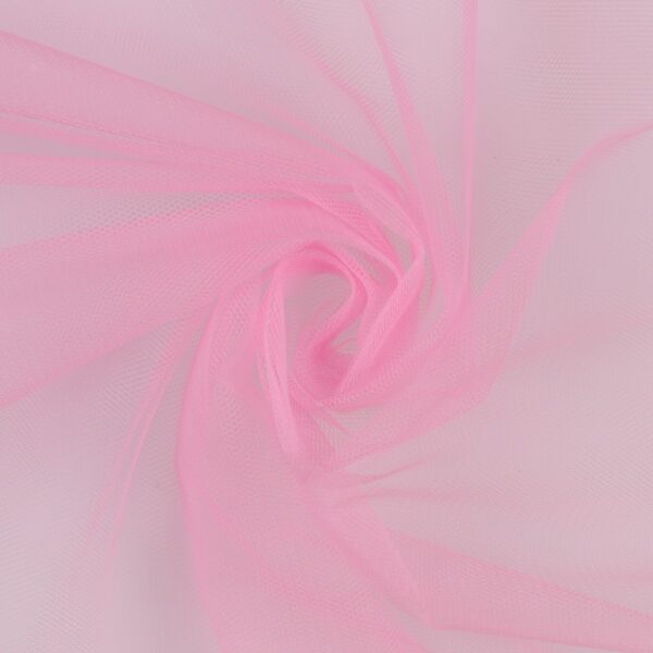 Tessuto Tulle al Metro - Pink
