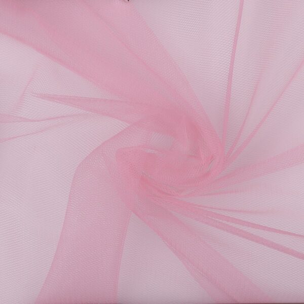 Tessuto Tulle al Metro - Rosa Baby