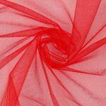 Tessuto Tulle al Metro - Rosso