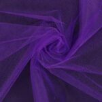 Tessuto Tulle al Metro - Viola