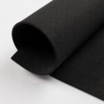 Gomma Crepla 2mm Moosgummi - Nero