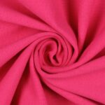 Tessuto Felpa Cotone Non Garzata - Fucsia Chiaro