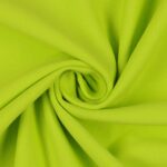 Tessuto Felpa Cotone Non Garzata - Lime