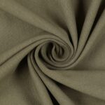 Tessuto Felpa Cotone Non Garzata - Verde Salvia