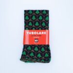 Tubolare Elasticizzato In Maglia - Alberello Glitter 8cm Blu Navy