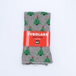 Tubolare Elasticizzato In Maglia - Alberello 8cm Grigio Chiaro