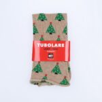 Tubolare Elasticizzato In Maglia - Alberello 8cm Tortora