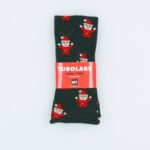 Tubolare Elasticizzato In Maglia - Babbo Natale 5cm Verde Inglese