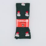 Tubolare Elasticizzato In Maglia - Pupazzo Di Neve 5cm Verde Inglese