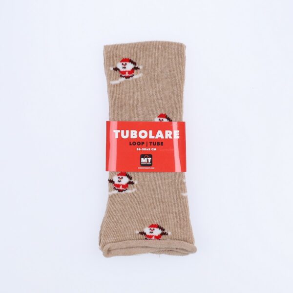 Tubolare Elasticizzato In Maglia - Sport Ski 5cm Tortora