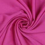 Tessuto Satin Debacato Mano Seta - Petunia