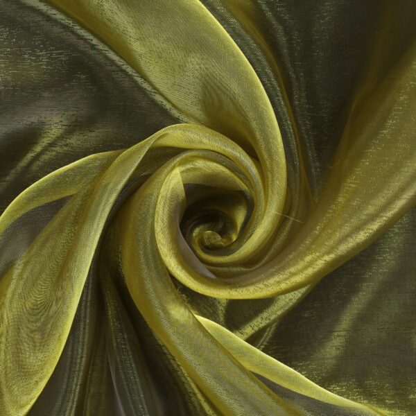 Tessuto in Organza Leggera Cangiante - Giallo