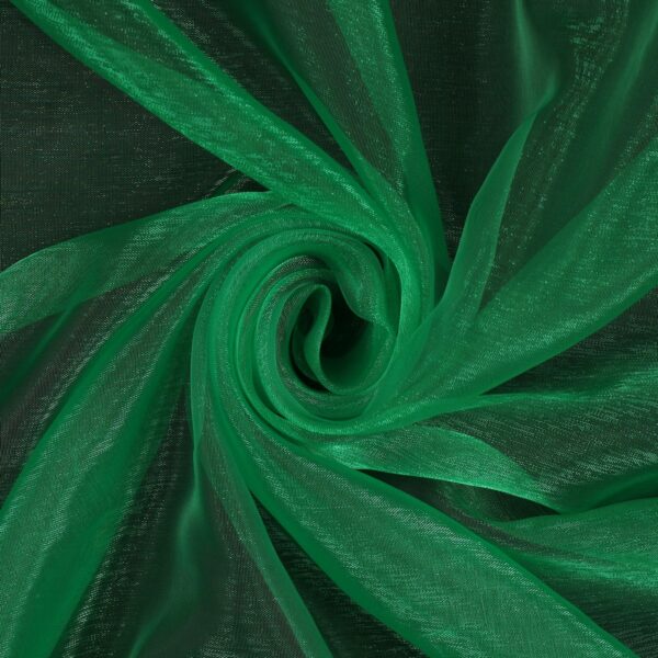Tessuto in Organza Leggera Cangiante - Verde