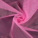Tessuto Tulle Rigido Al Metro - Rosa Forte