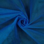Tessuto Tulle Rigido Al Metro - Azzurro