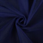 Tessuto Tulle Rigido Al Metro - Blu Royal
