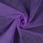 Tessuto Tulle Rigido Al Metro - Lavanda