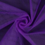Tessuto Tulle Rigido Al Metro - Viola