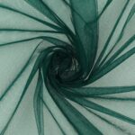 Tulle Sposa Mano Seta (Monobava) - Verde Inglese