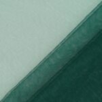 Tulle Sposa Mano Seta - Verde Inglese - Mezzo Metro