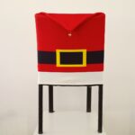 Coprisedia Elasticizzato con Cappuccio - Rosso Bianco Vestito Elfo