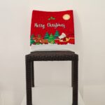 Coprisedia Elasticizzato Universale - Rosso Babbo Natale Su Slitta