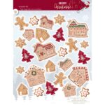Pannello Pannolenci Stampa Natalizia Classica Merry Christmas - Casette in Marzapane