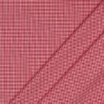 Tessuto Zephir di Cotone Tessito - Quadro Piccolo Rosso